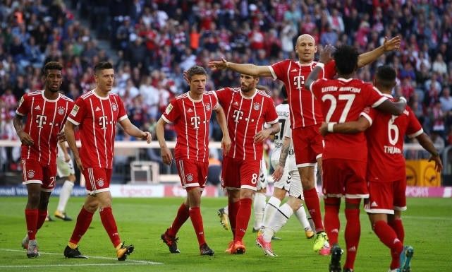  拜仁慕尼黑强势领跑，德甲榜首位置稳如磐石  